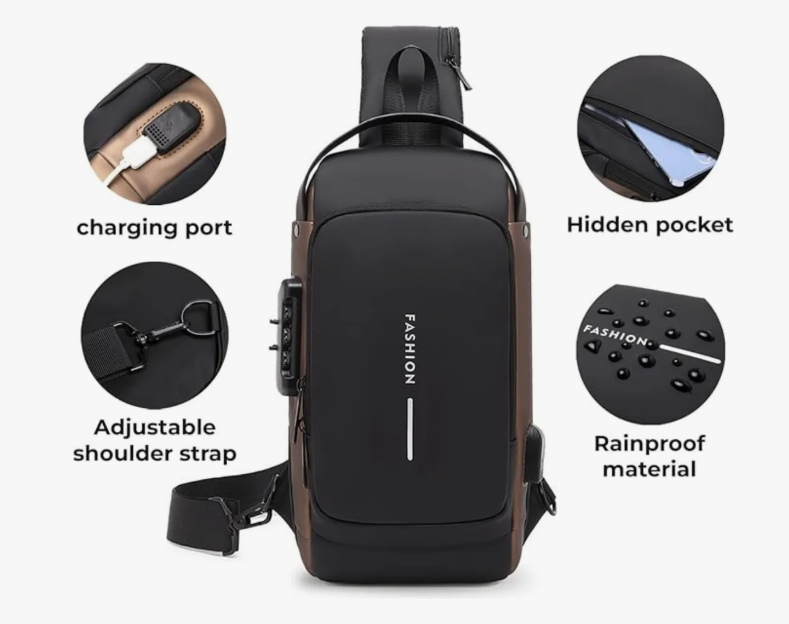 SafeLock™  BOLSO ANTI-ROBO + RELOJ