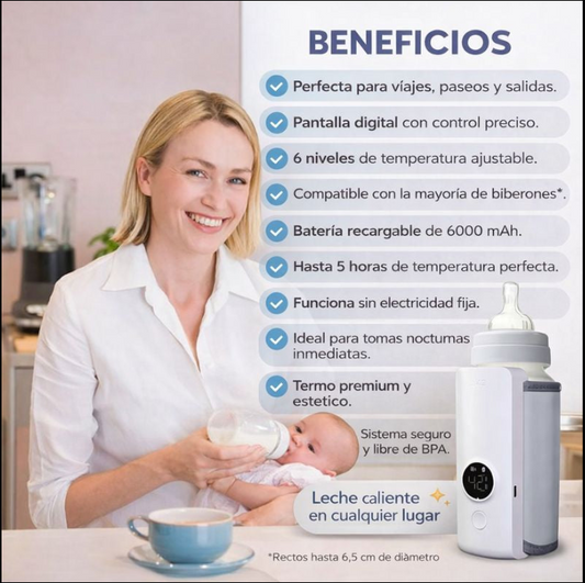 BabyTherm Pro™ (Calentador Portátil de Mamaderas)