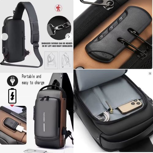 SafeLock™  BOLSO ANTI-ROBO + RELOJ